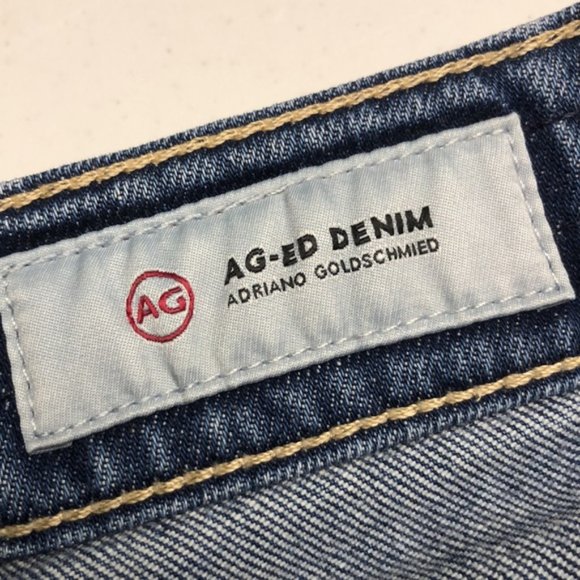 PREMIUM AG ADRIANO GOLDSCHMIED EX-BOYFRIEND CLASSIC SLIM JEANS 25x27 ๐ - Picture 2 of 14